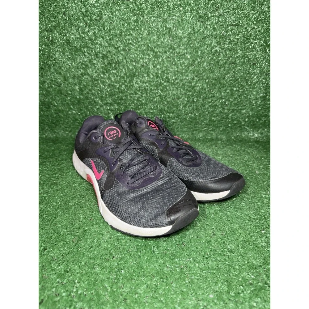 Nike Renew In-Season TR‎ 11 Women Size 7.5 Black Pink Running Shoes Sneakers